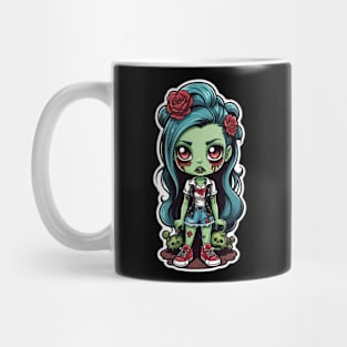 Rockabilly Zombie Girl 1 Mug